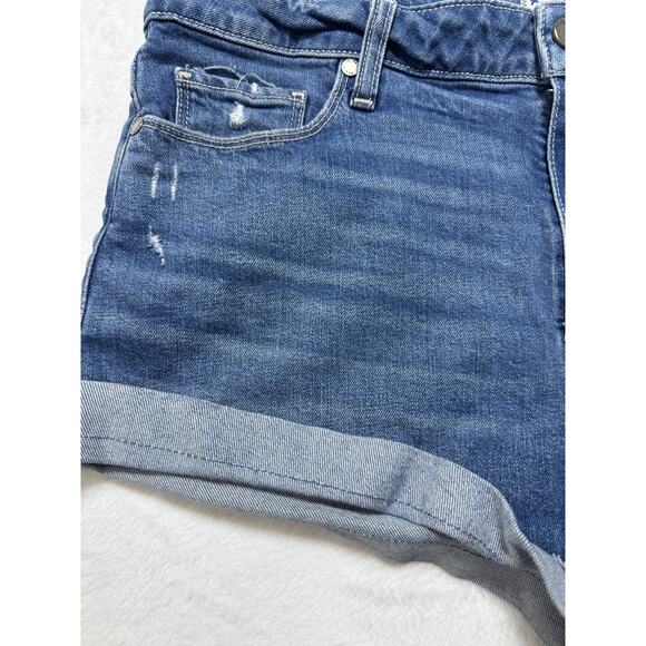 PAIGE Denim Shorts Jimmy Jimmy Short Size 30 - Picture 3 of 7